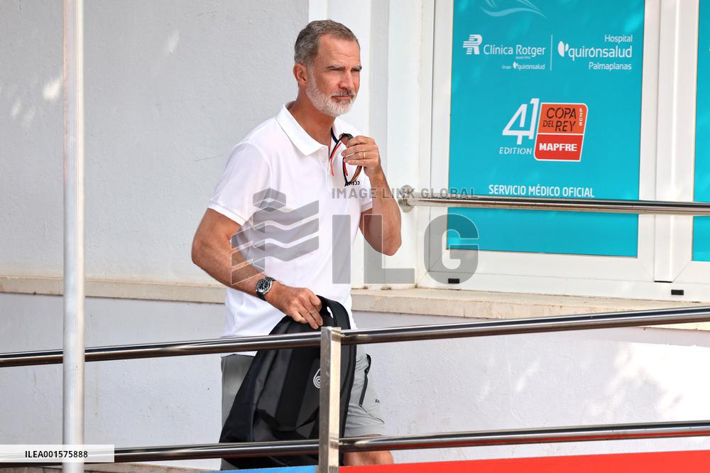 Felipe VI At The Copa del Rey MAPFRE - Palma de Mallorca