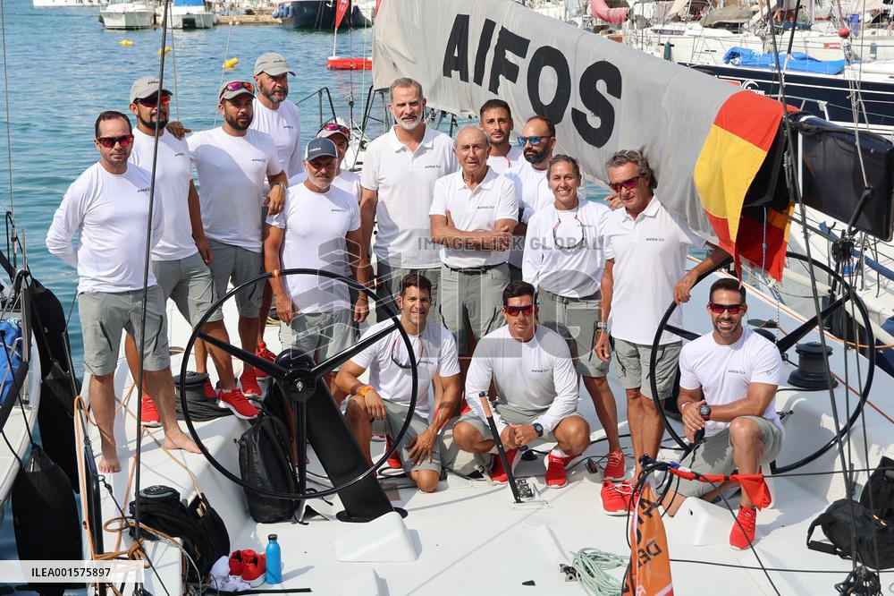 Felipe VI At The Copa del Rey MAPFRE - Palma de Mallorca