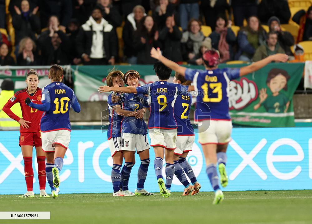 (SP)NEW ZEALAND-WELLINGTON-2023 FIFA WOMEN'S WORLD CUP-GROUP C-JPN VS ESP