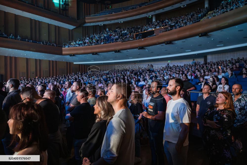 Rock band Splean concert