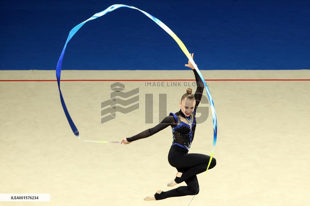 (Chengdu Universiade)CHINA-CHENGDU-WORLD UNIVERSITY GAMES-RHYTHMIC GYMNASTICS (CN)