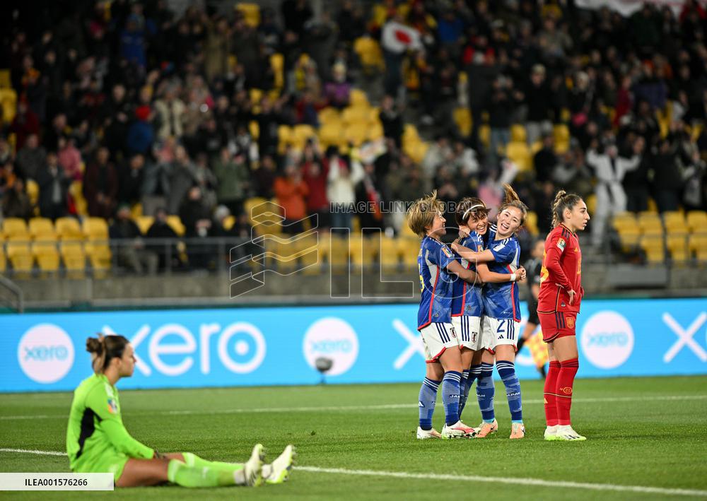 (SP)NEW ZEALAND-WELLINGTON-2023 FIFA WOMEN'S WORLD CUP-GROUP C-JPN VS ESP