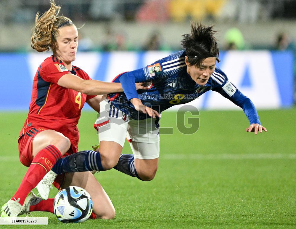(SP)NEW ZEALAND-WELLINGTON-2023 FIFA WOMEN'S WORLD CUP-GROUP C-JPN VS ESP