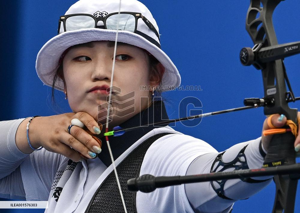 (Chengdu Universiade)CHINA-CHENGDU-WORLD UNIVERSITY GAMES-ARCHERY (CN)