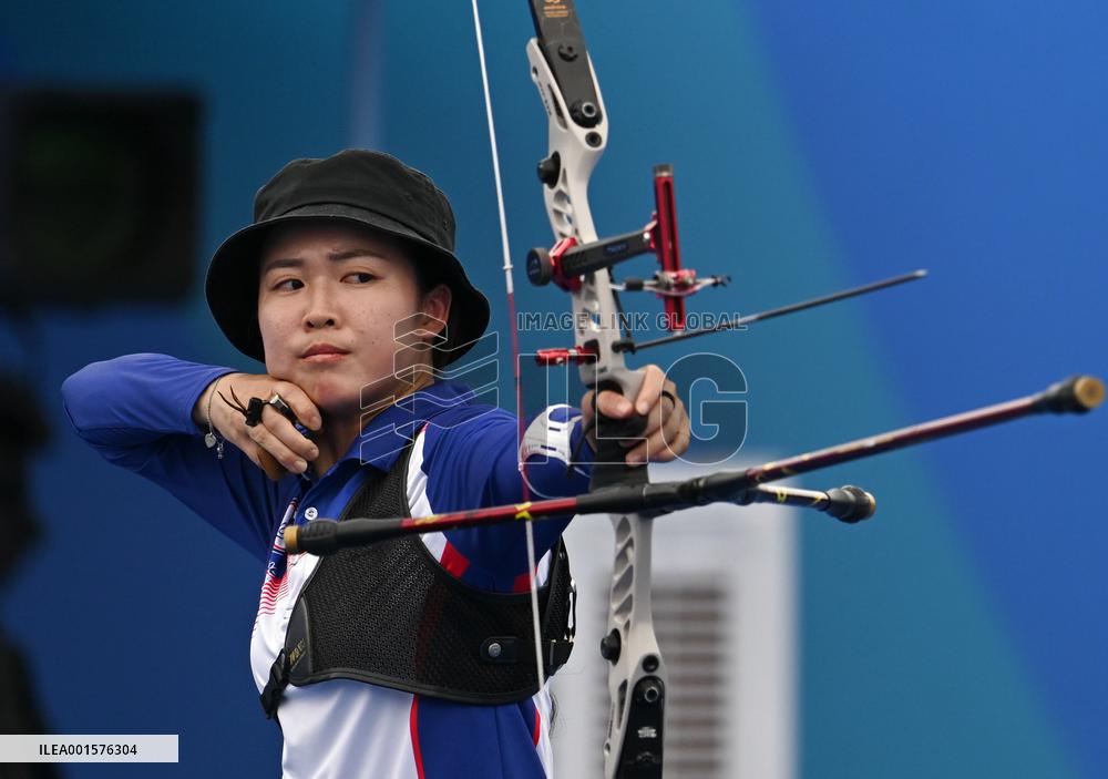 (Chengdu Universiade)CHINA-CHENGDU-WORLD UNIVERSITY GAMES-ARCHERY (CN)
