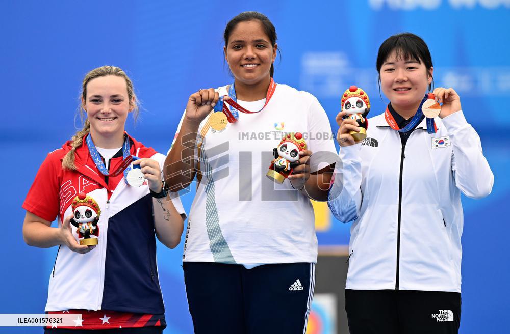 (Chengdu Universiade)CHINA-CHENGDU-WORLD UNIVERSITY GAMES-ARCHERY (CN)