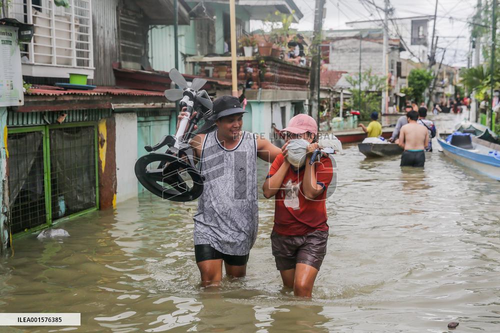 THE PHILIPPINES-BULACAN PROVINCE-TYPHOON DOKSURI