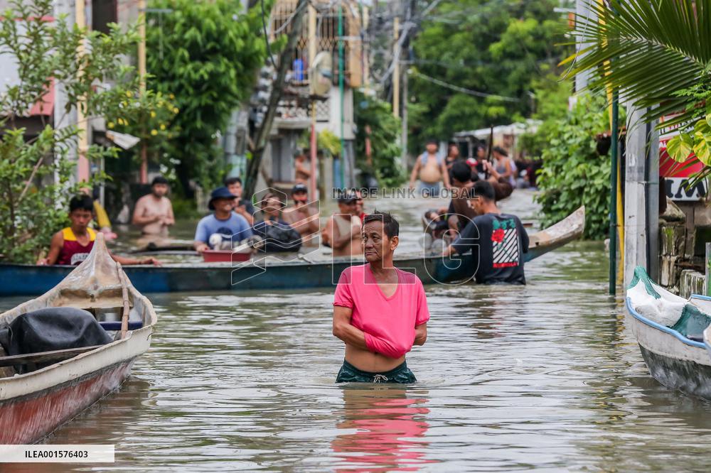 THE PHILIPPINES-BULACAN PROVINCE-TYPHOON DOKSURI