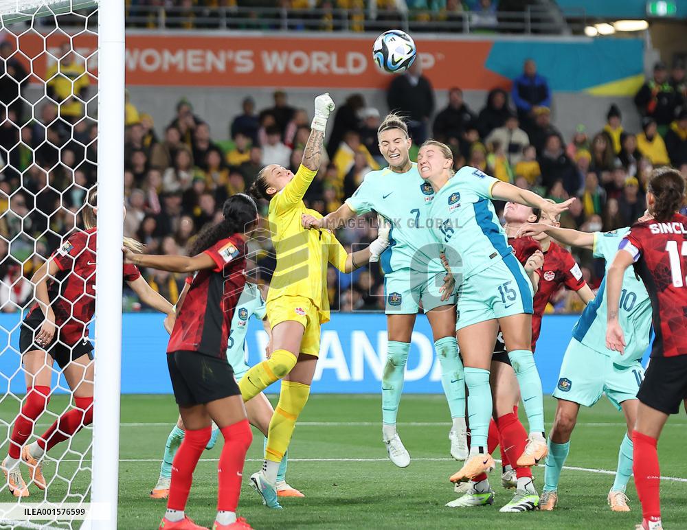 (SP)AUSTRALIA-MELBOURNE-2023 FIFA WOMEN'S WORLD CUP-GROUP B-CAN VS AUS