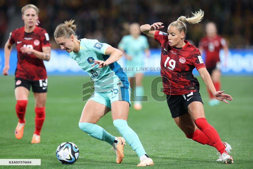 (SP)AUSTRALIA-MELBOURNE-2023 FIFA WOMEN'S WORLD CUP-GROUP B-CAN VS AUS