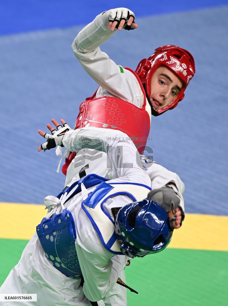 (Chengdu Universiade)CHINA-CHENGDU-WORLD UNIVERSITY GAMES-TAEKWONDO (CN)