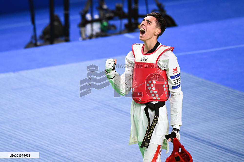 (Chengdu Universiade)CHINA-CHENGDU-WORLD UNIVERSITY GAMES-TAEKWONDO (CN)