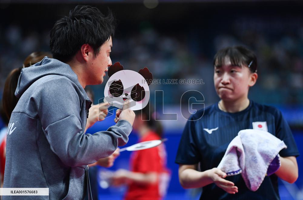 (Chengdu Universiade)CHINA-CHENGDU-WORLD UNIVERSITY GAMES-TABLE TENNIS  (CN)