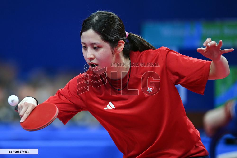 (Chengdu Universiade)CHINA-CHENGDU-WORLD UNIVERSITY GAMES-TABLE TENNIS  (CN)