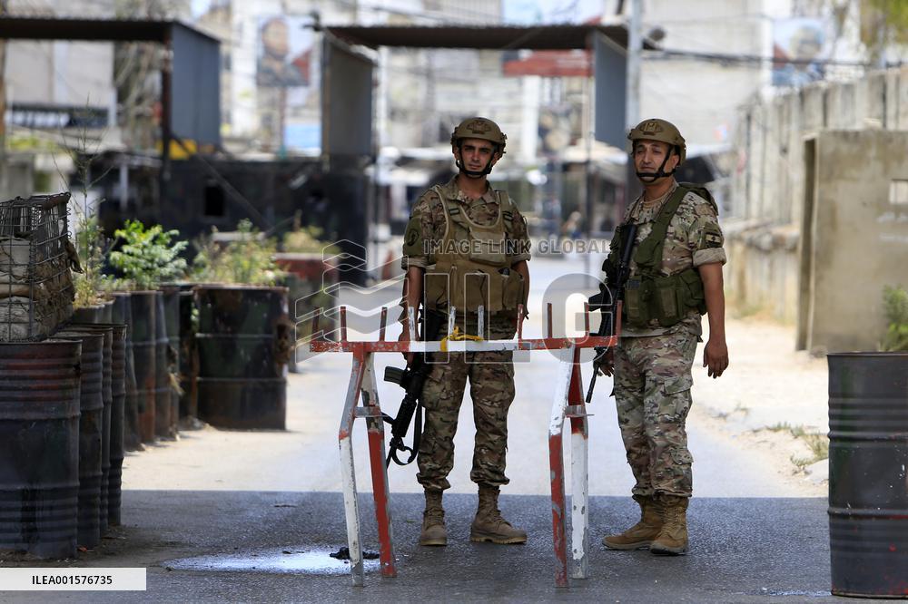 LEBANON-AIN AL-HELWEH REFUGEE CAMP-CLASHES