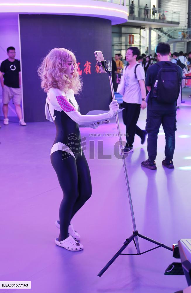 Internet Celebrity At ChinaJoy2023 in Shanghai