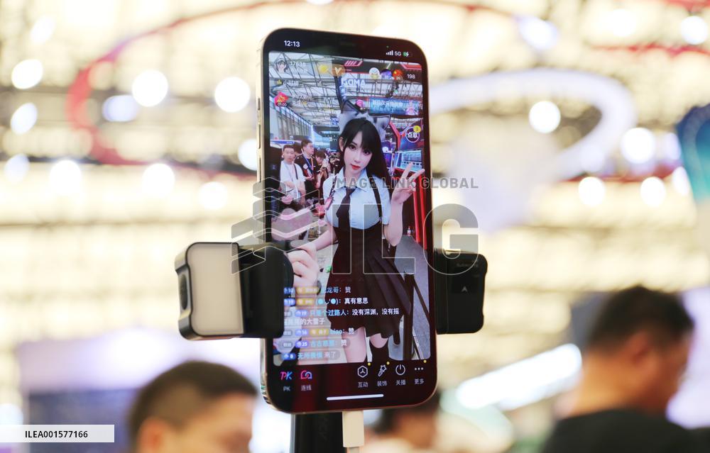 Internet Celebrity At ChinaJoy2023 in Shanghai