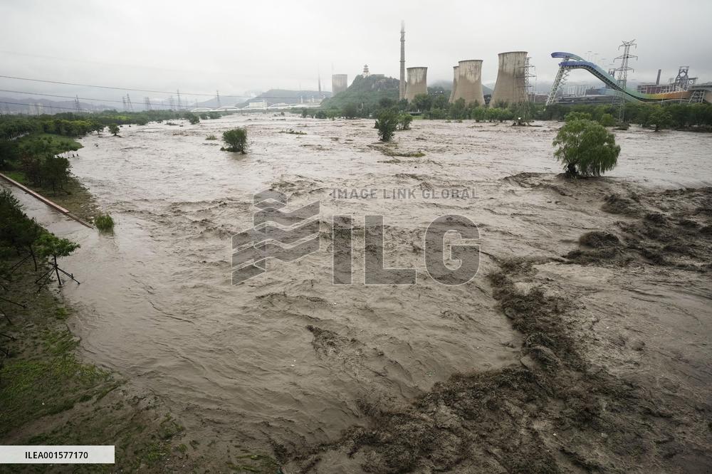 Heavy rain in China