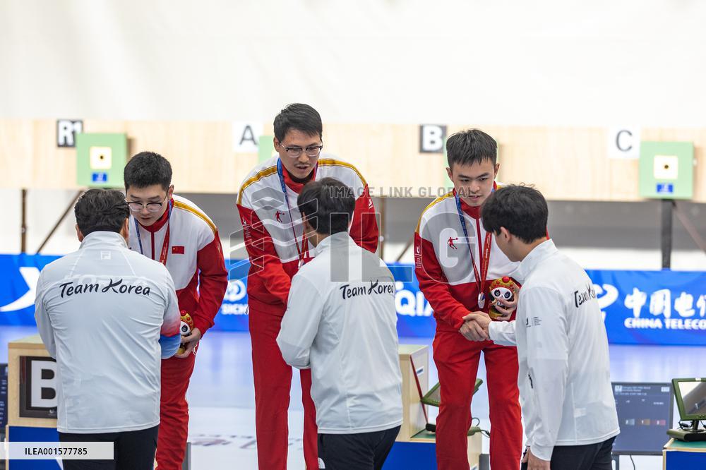 (Chengdu Universiade)CHINA-CHENGDU-WORLD UNIVERSITY GAMES-SHOOTING(CN)