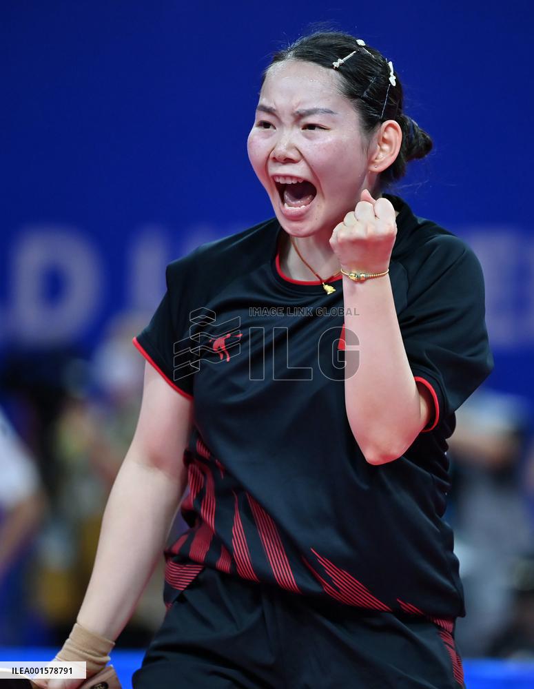 (Chengdu Universiade)CHINA-CHENGDU-WORLD UNIVERSITY GAMES-TABLE TENNIS(CN)