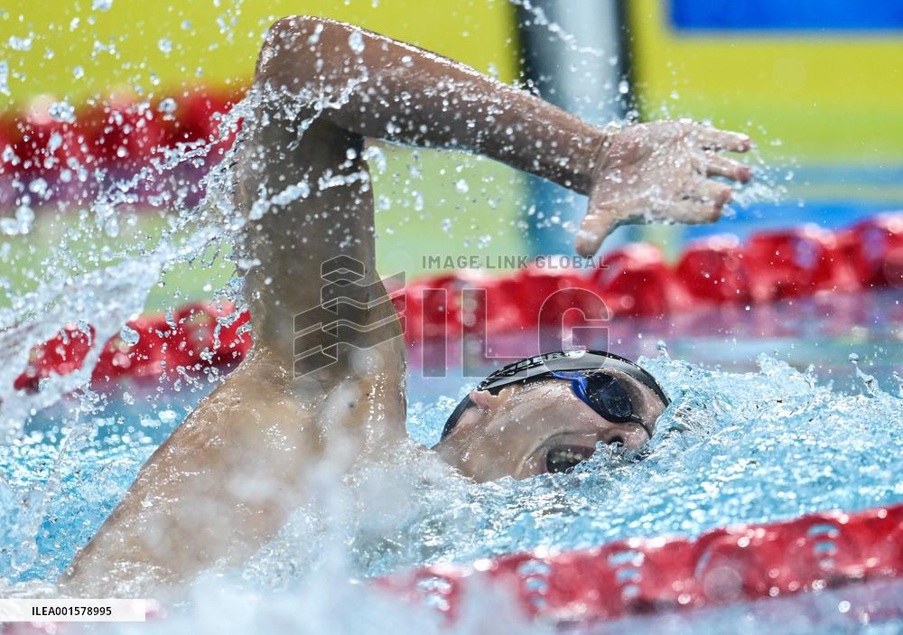 (Chengdu Universiade)CHINA-CHENGDU-WORLD UNIVERSITY GAMES-SWIMMING(CN)