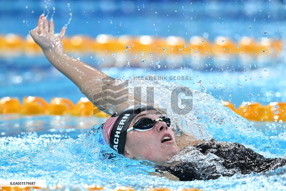 (Chengdu Universiade)CHINA-CHENGDU-WORLD UNIVERSITY GAMES-SWIMMING(CN)