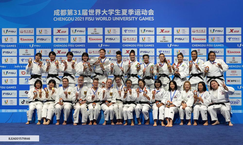 (Chengdu Universiade)CHINA-CHENGDU-WORLD UNIVERSITY GAMES-JUDO (CN)
