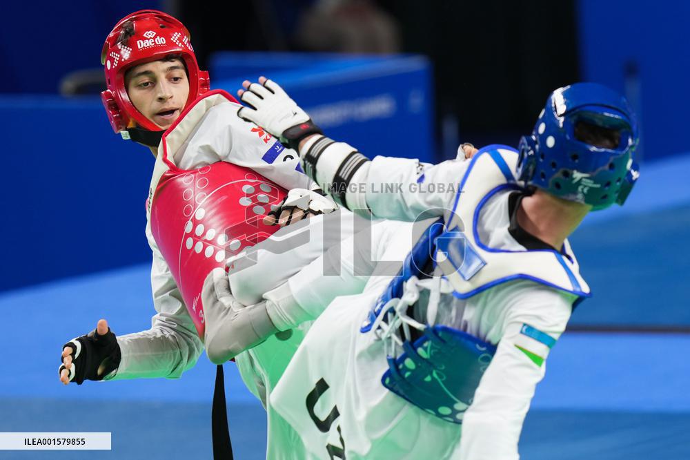 (Chengdu Universiade)CHINA-CHENGDU-WORLD UNIVERSITY GAMES-TAEKWONDO (CN)