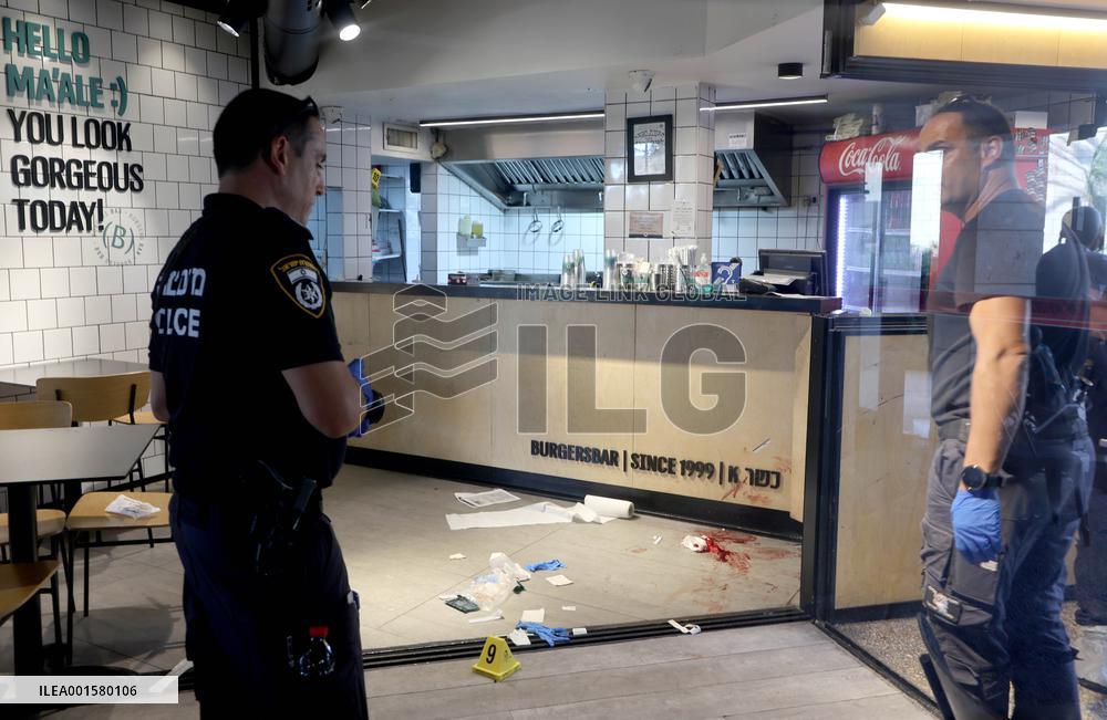 MIDEAST-MA'ALE ADUMIM-SHOOTING ATTACK