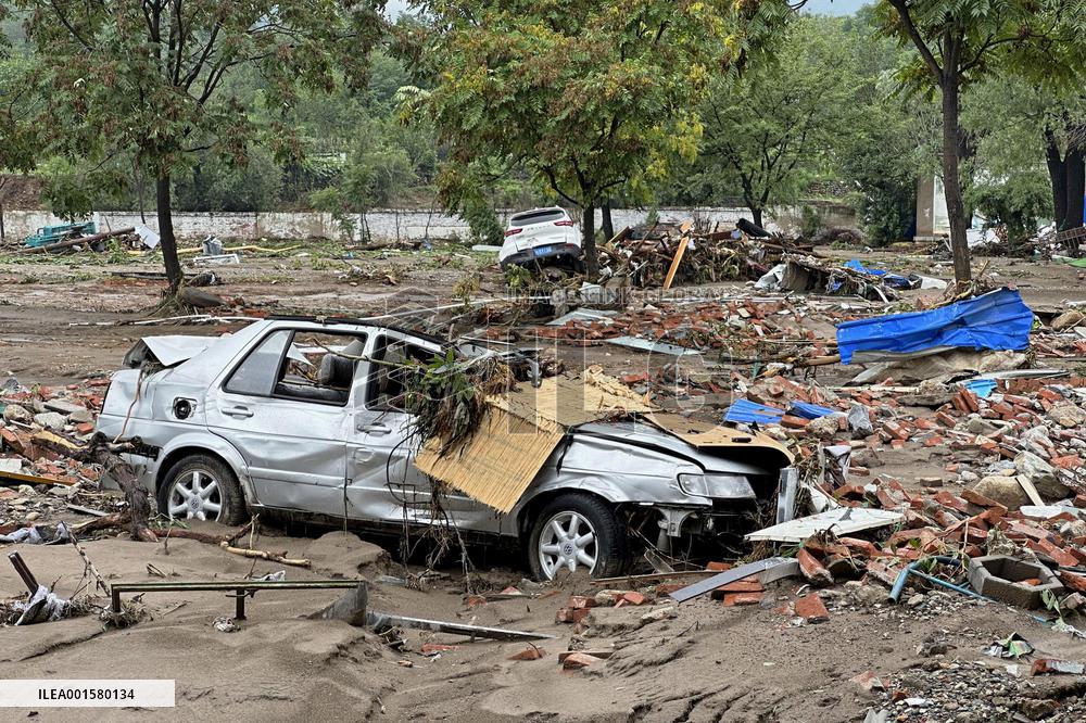 Heavy rain in China