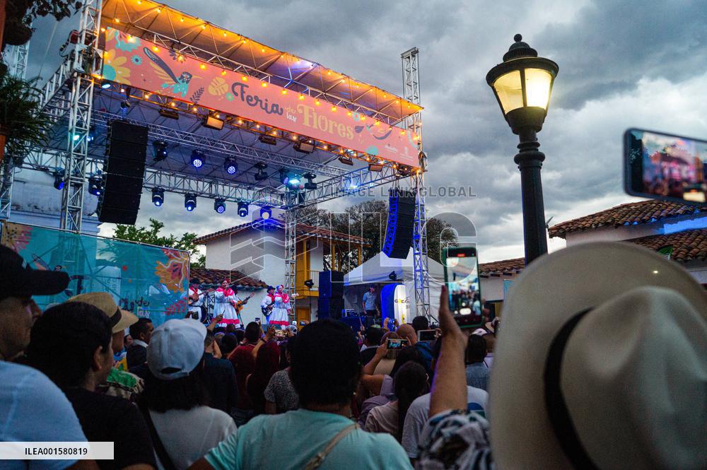 Local Artists Perform During Medellin 'Feria de las Flores'