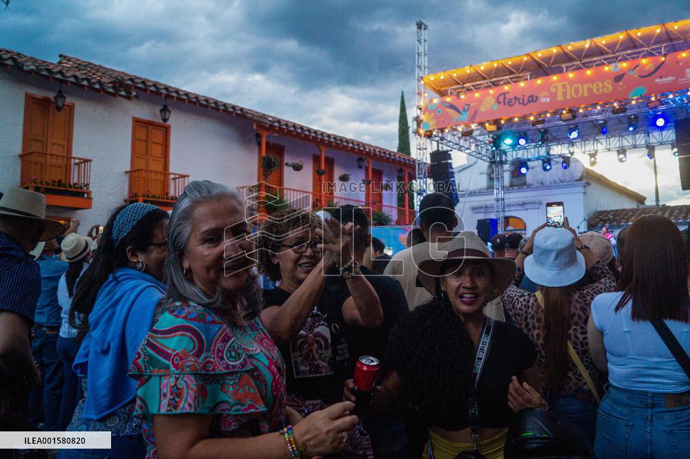 Local Artists Perform During Medellin 'Feria de las Flores'