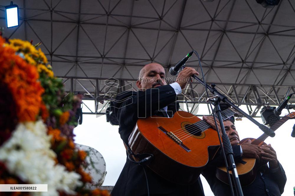 Local Artists Perform During Medellin 'Feria de las Flores'