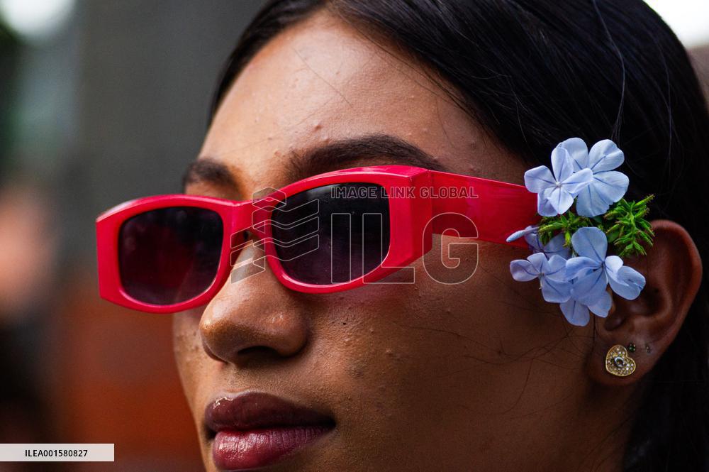 Local Artists Perform During Medellin 'Feria de las Flores'