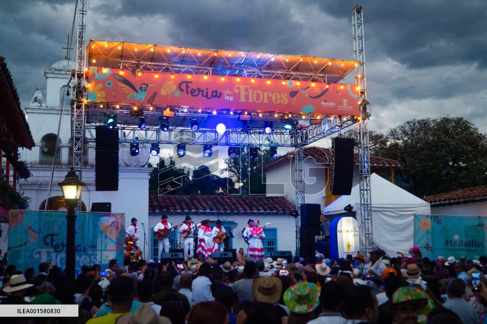 Local Artists Perform During Medellin 'Feria de las Flores'