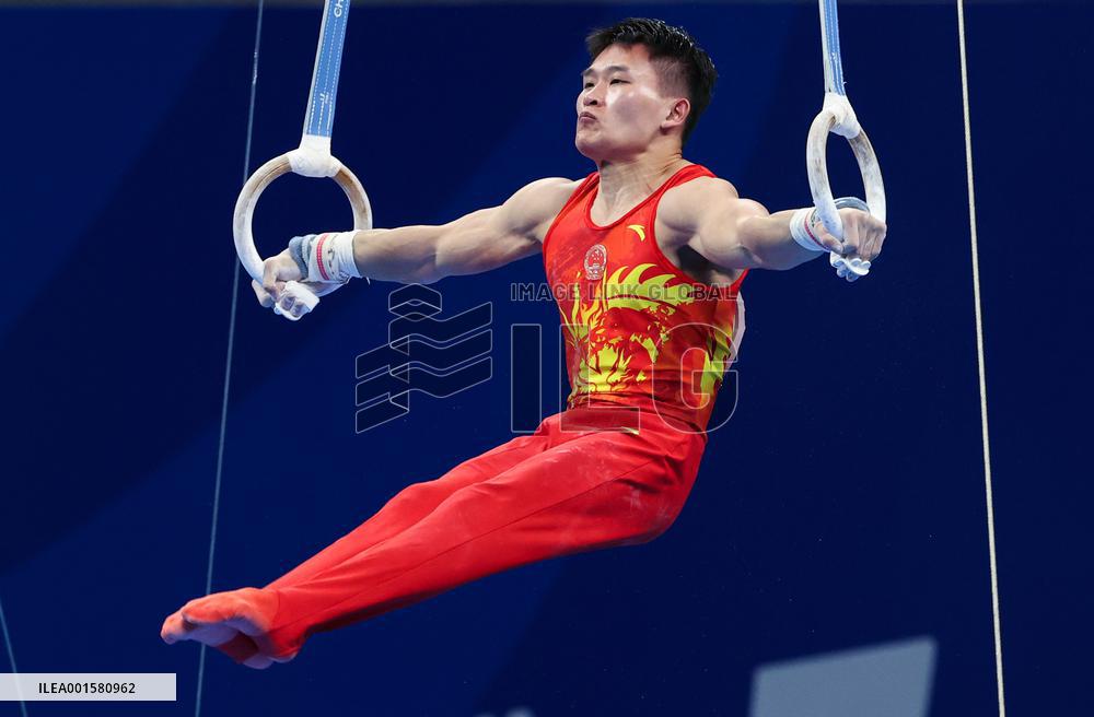 (Chengdu Universiade) CHINA-CHENGDU-WORLD UNIVERSITY GAMES-ARTISTIC GYMNASTICS(CN)