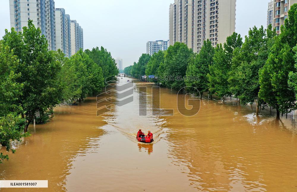 CHINA-HEBEI-ZHUOZHOU-FLOOD (CN)