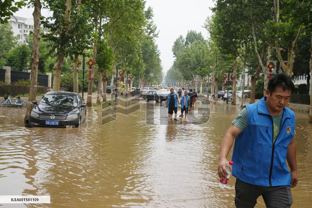 Aftermath of heavy rain in China