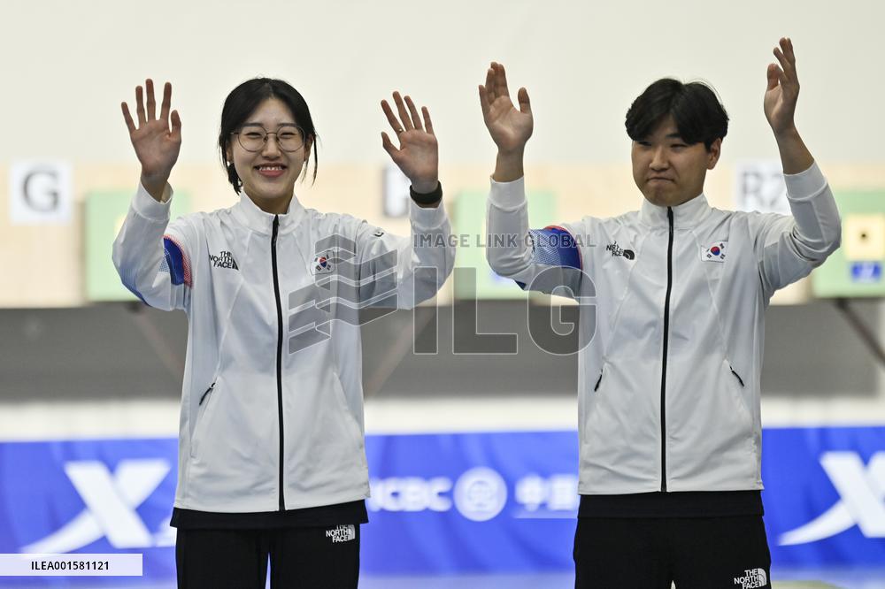 (Chengdu Universiade)CHINA-CHENGDU-WORLD UNIVERSITY GAMES-SHOOTING (CN)