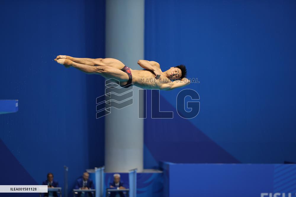 (Chengdu Universiade)CHINA-CHENGDU-WORLD UNIVERSITY GAMES-DIVING(CN)