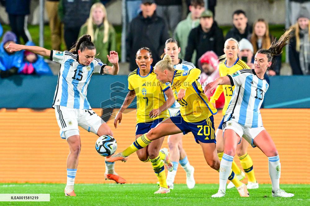 (SP)NEW ZEALAND-HAMILTON-2023 FIFA WOMEN'S WORLD CUP-GROUP G-ARG VS SWE
