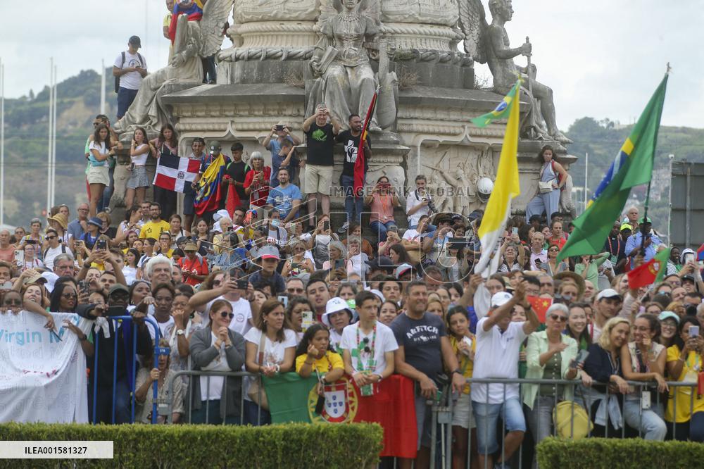 Pope Francis Visits Portugal - Day 1