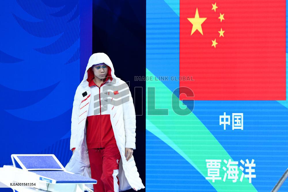 (Chengdu Universiade)CHINA-CHENGDU-WORLD UNIVERSITY GAMES-SWIMMING(CN)