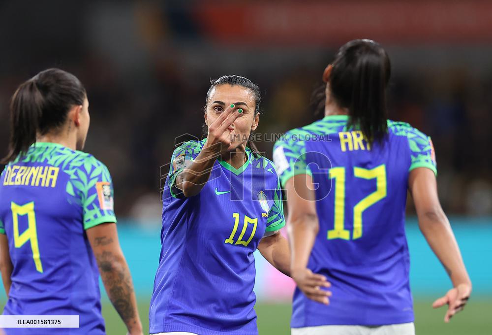 (SP)AUSTRALIA-MELBOURNE-2023 FIFA WOMEN'S WORLD CUP-GROUP F-JAM VS BRA