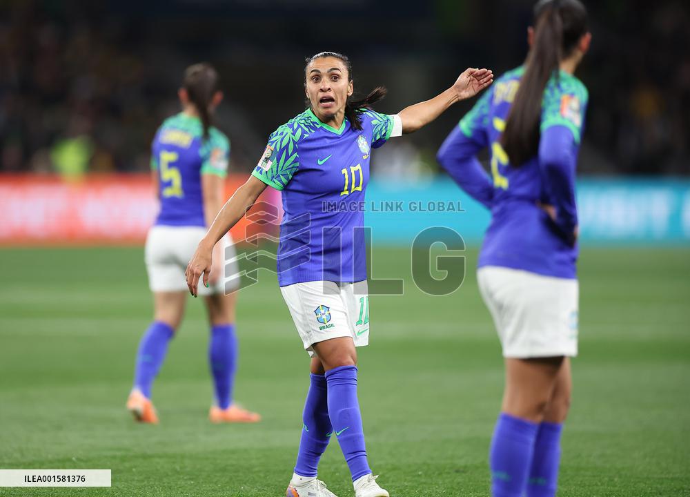 (SP)AUSTRALIA-MELBOURNE-2023 FIFA WOMEN'S WORLD CUP-GROUP F-JAM VS BRA