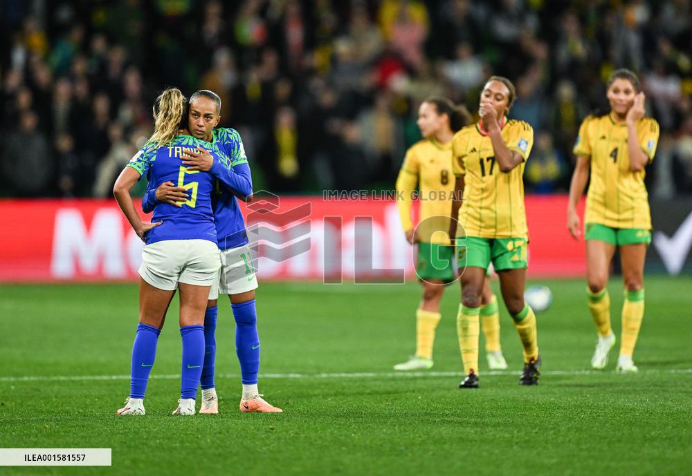 (SP)AUSTRALIA-MELBOURNE-2023 FIFA WOMEN'S WORLD CUP-GROUP F-JAM VS BRA