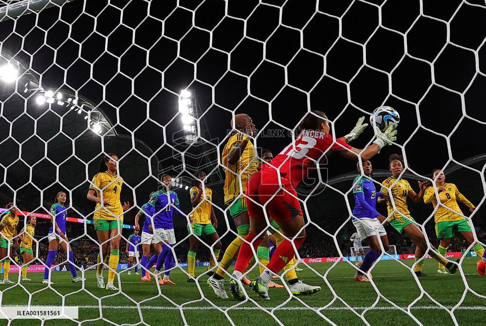 (SP)AUSTRALIA-MELBOURNE-2023 FIFA WOMEN'S WORLD CUP-GROUP F-JAM VS BRA
