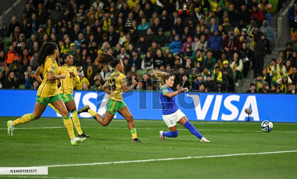 (SP)AUSTRALIA-MELBOURNE-2023 FIFA WOMEN'S WORLD CUP-GROUP F-JAM VS BRA