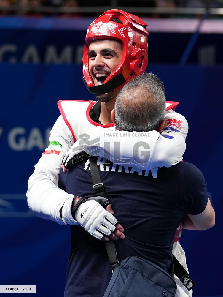 (Chengdu Universiade)CHINA-CHENGDU-WORLD UNIVERSITY GAMES-TAEKWONDO (CN)