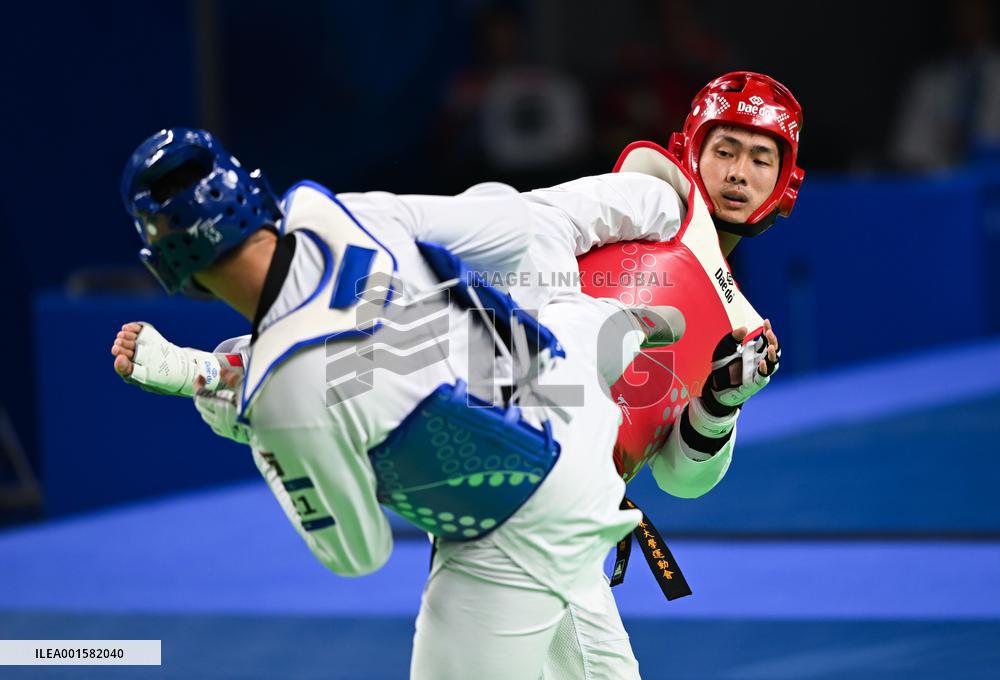(Chengdu Universiade)CHINA-CHENGDU-WORLD UNIVERSITY GAMES-TAEKWONDO (CN)